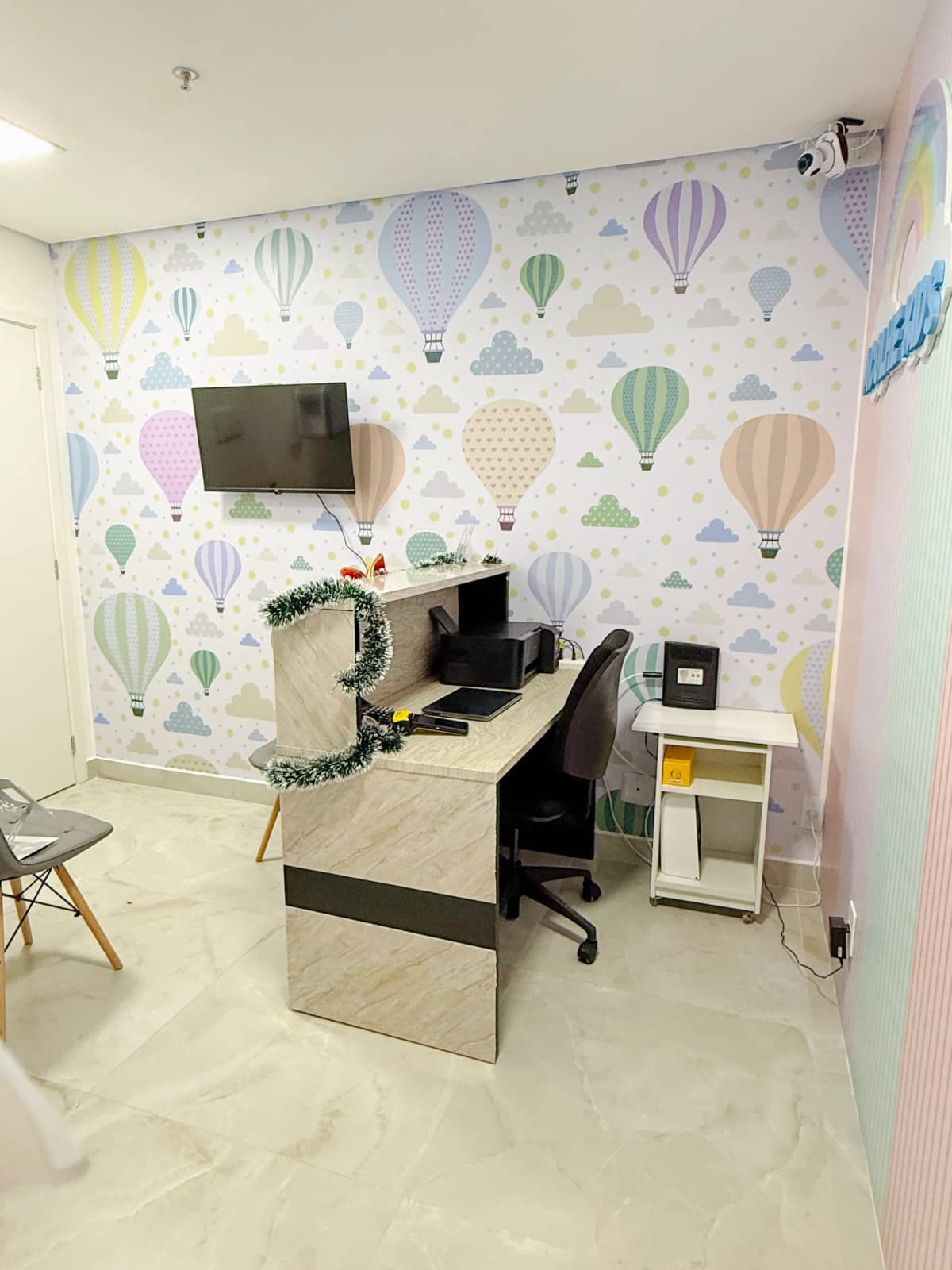 Recepção do consultório